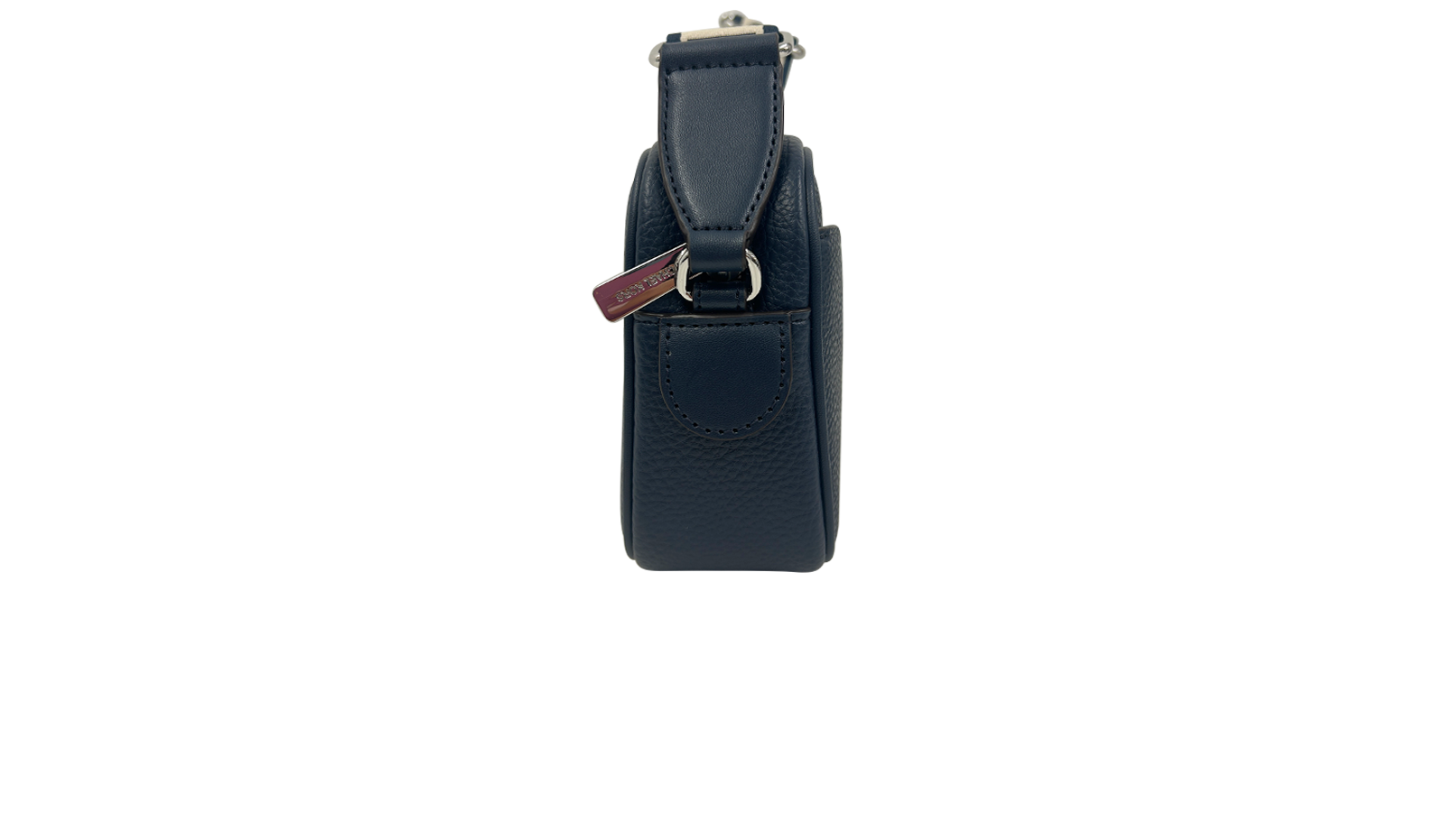 Crossbody Camera, 90&euro;, Bolso, Azul, Animal - Piel, Vista lateral